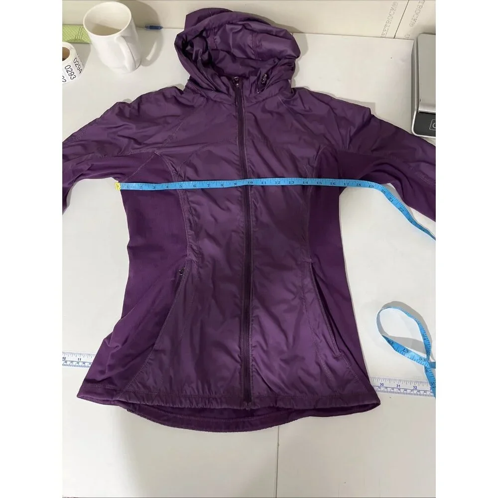 Lululemon Rush Hour Jacket in Purple Women's Size 6 - Picture 8 of 9